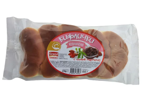 Солени кифлички с шипков мармалад 0,250 Grand Commerce