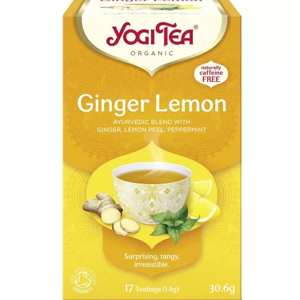 БИО Чай Джинджифил и лимон 17бр. Yogi Tea