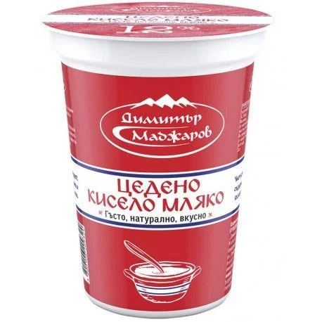 Кисело мляко Димитър Маджаров Цедено 10 %  0,400