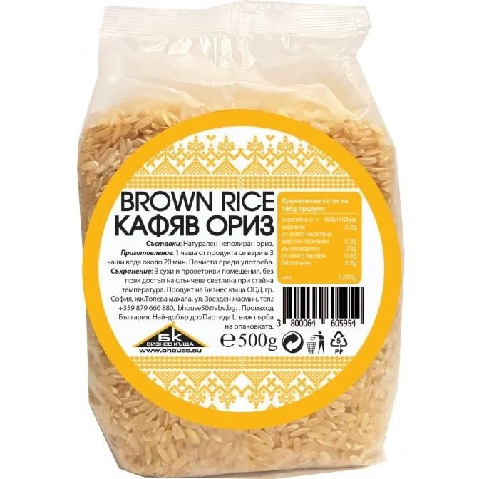 Кафяв ориз 0,500 БК