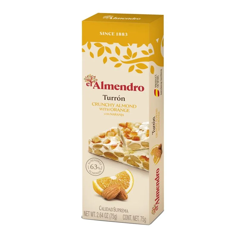 Бадемов турон с парченца портокал 0,075 El Almendro