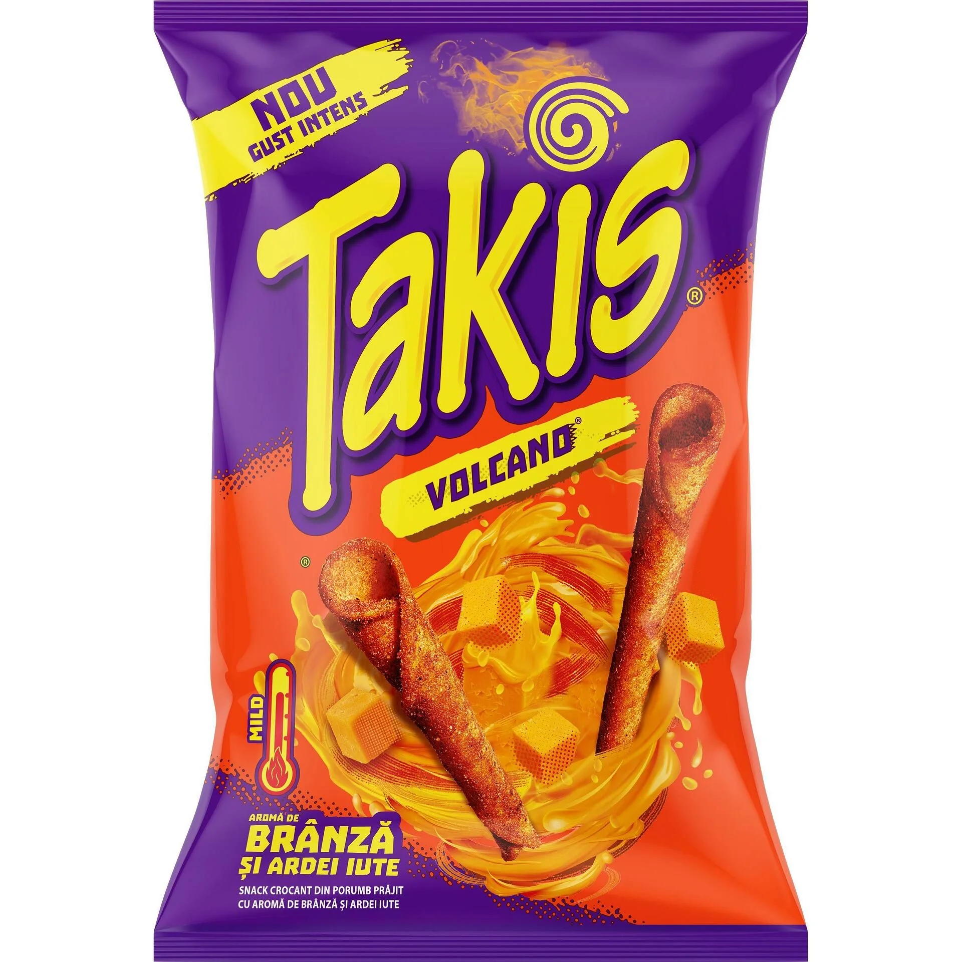 Чипс с вкус на чили и сирене Volcano 0,100 Takis