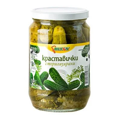 Стерилизирани краставици 0,670 Филикон