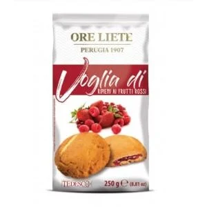 Бисквити с пълнеж от горски плодове 0,250 Ore Liete