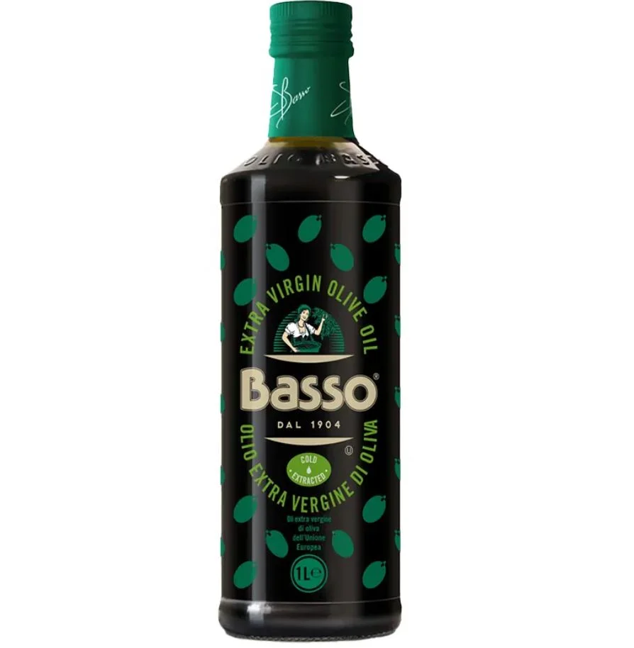 Зехтин Екстра Върджин Basso стъкло 1 л.