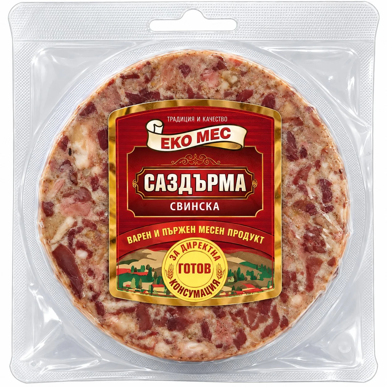 Саздърма Свинска 0,180 Еко Мес
