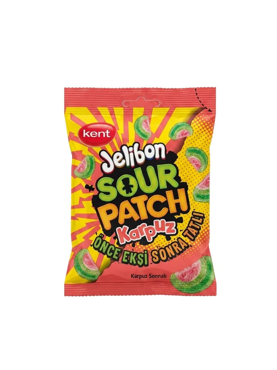 Бонбони Желибон Sour patvh Диня 0.080 Kent