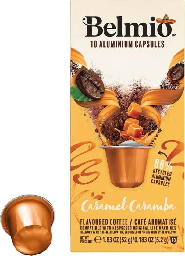 Кафе Belmio капсули 10 бр. Caramel