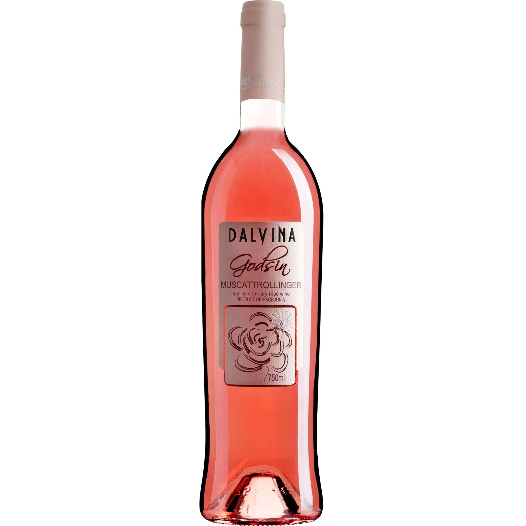 Вино Розе Muscattrollinger Godsin 0,750 Dalvina