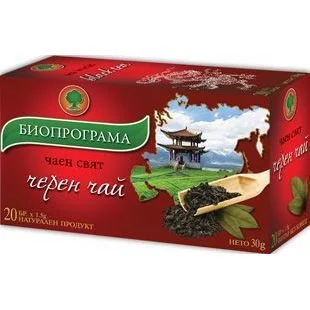 Чай Черен 20 бр. Биопрограма
