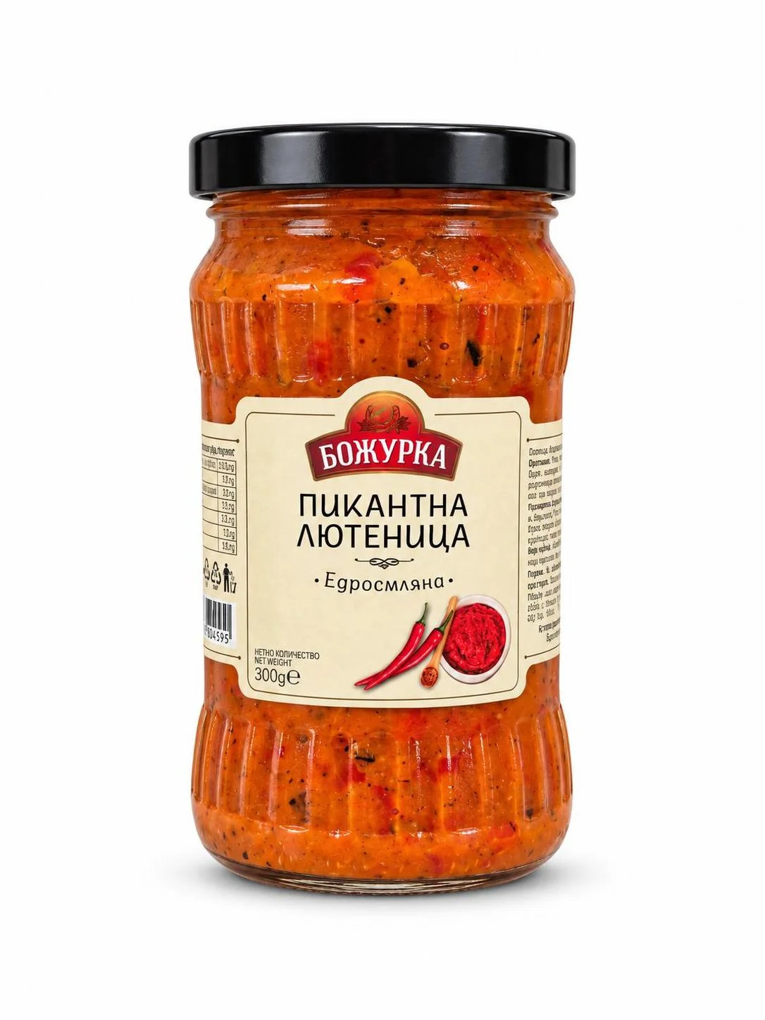 Лютеница едросмляна пикантна 0,300 Божурка