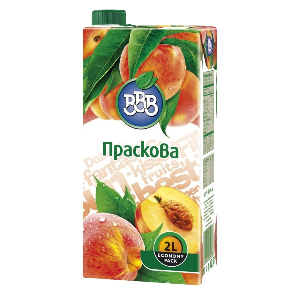 ВВВ напитка праскова 2 л.