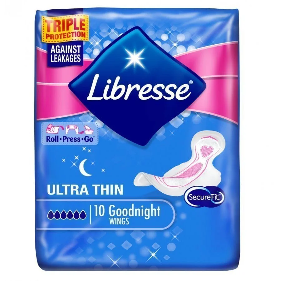Дамски превръзки Либрес ultra Goodnight 10бр.