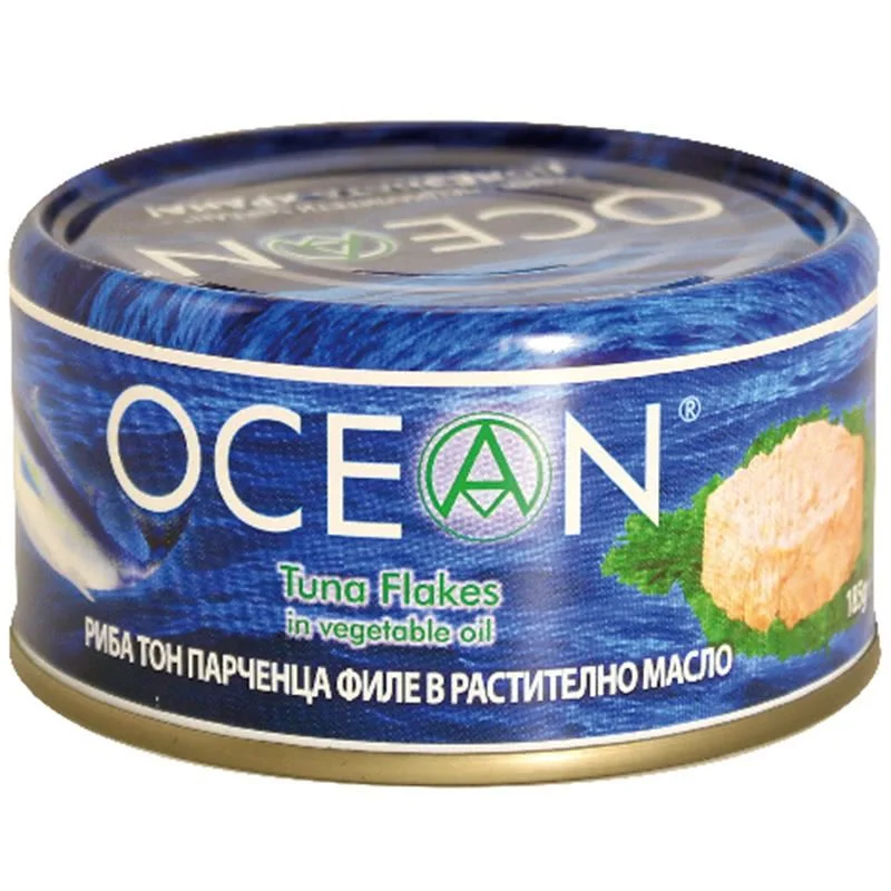 Риба тон филе в маслиново масло 0,185 Ocean