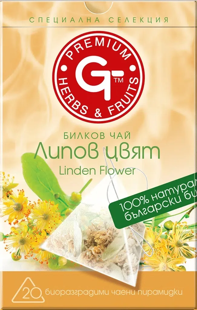 Чай Липа пирамидки 20 бр. Premium Herbs