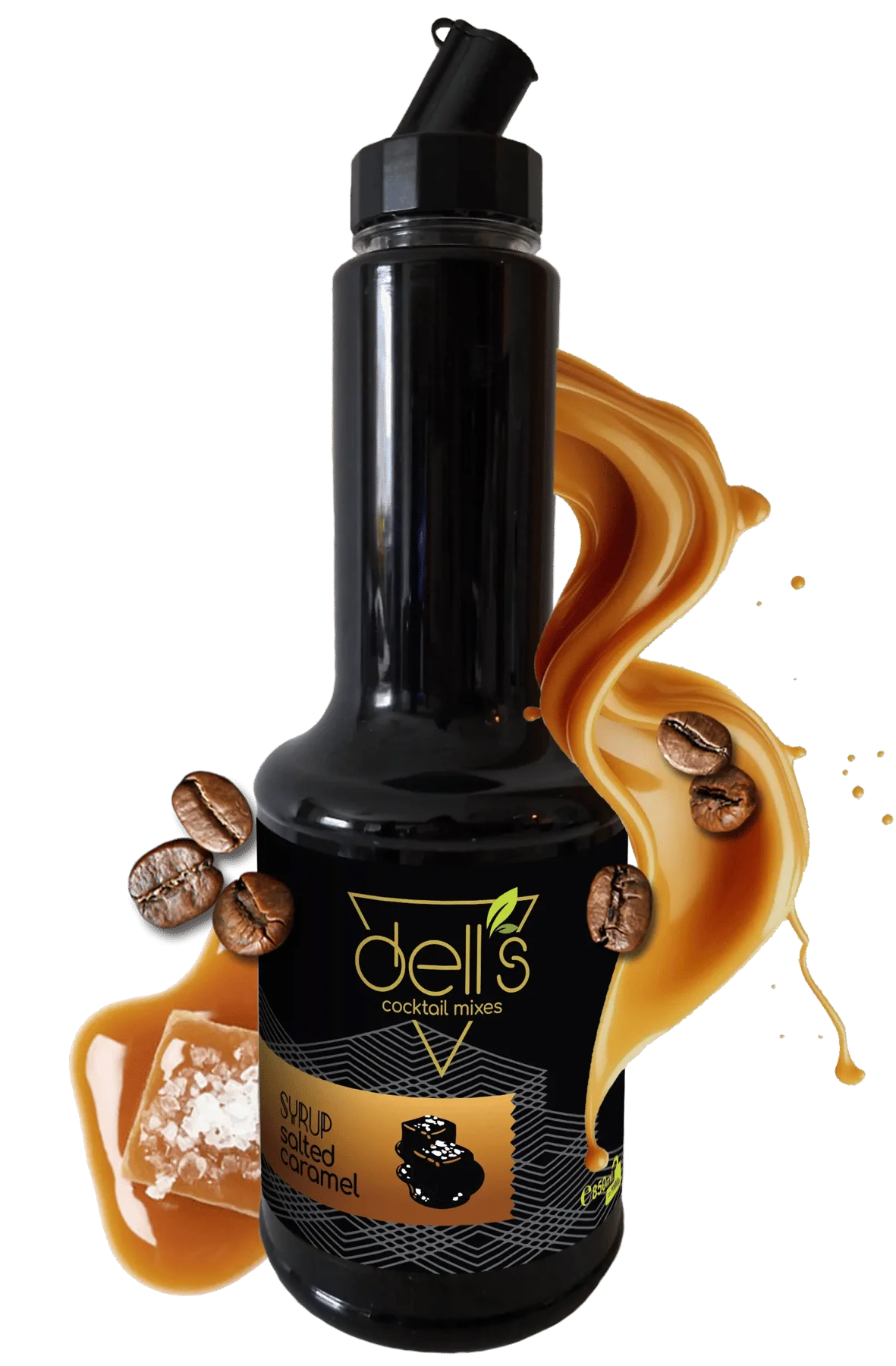 Сироп Barista с вкус на Солен карамел 1л.Dell's