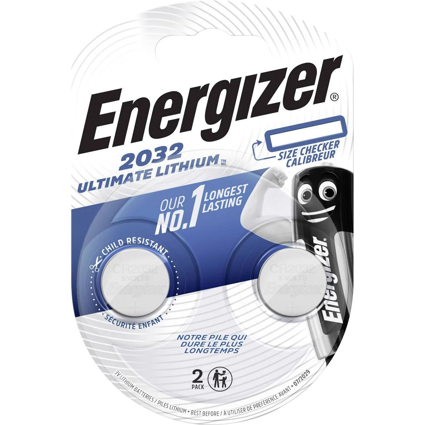 Батерия Литиева Energizer Ultimate CR 2032 2бр.