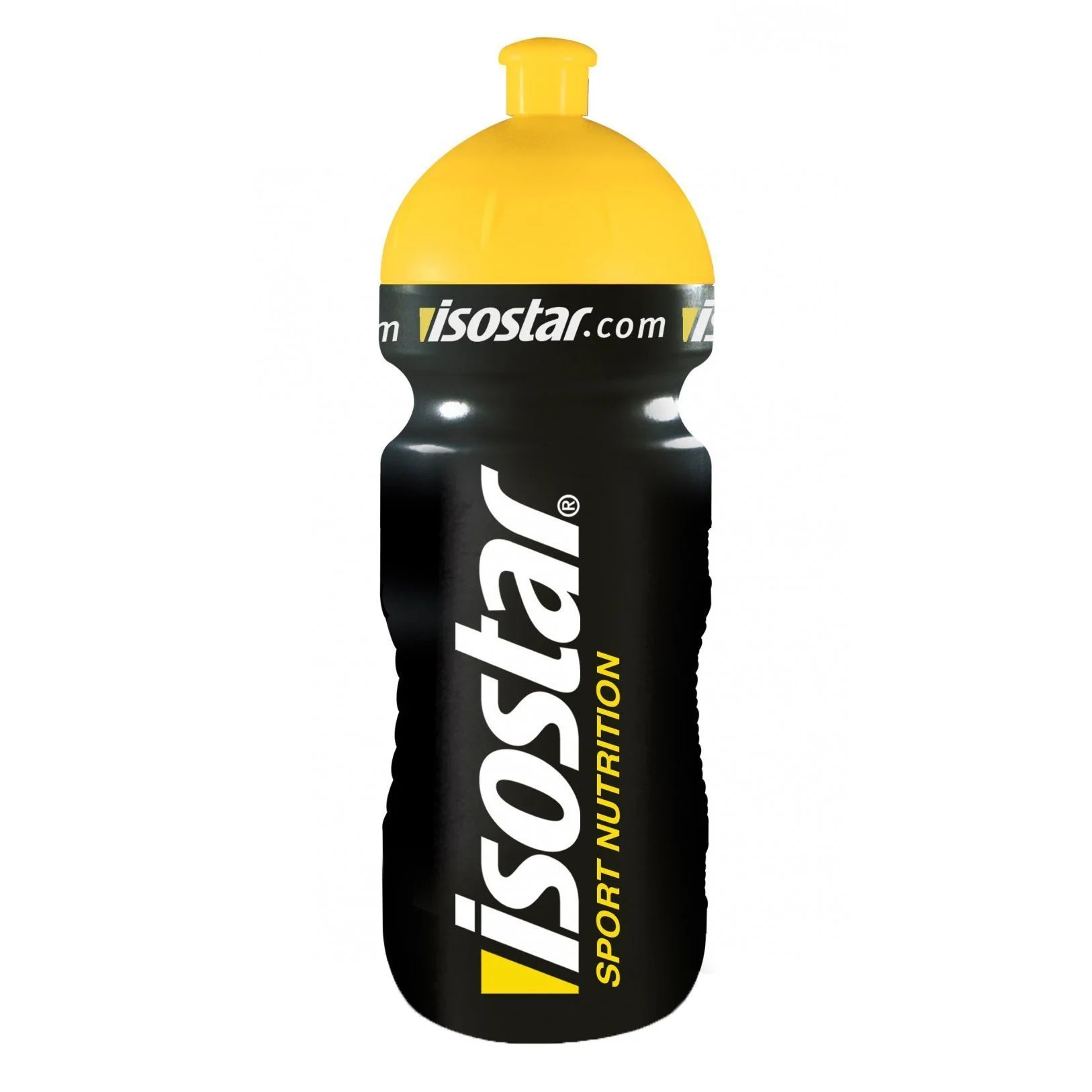 ISOSTAR спортна бутилка /шейкър черен 0,650