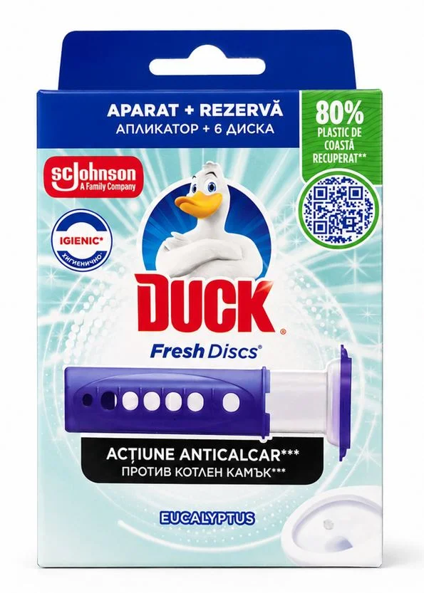 DUCK Тоалетно пате Свеж диск 0,036 Евкалипт