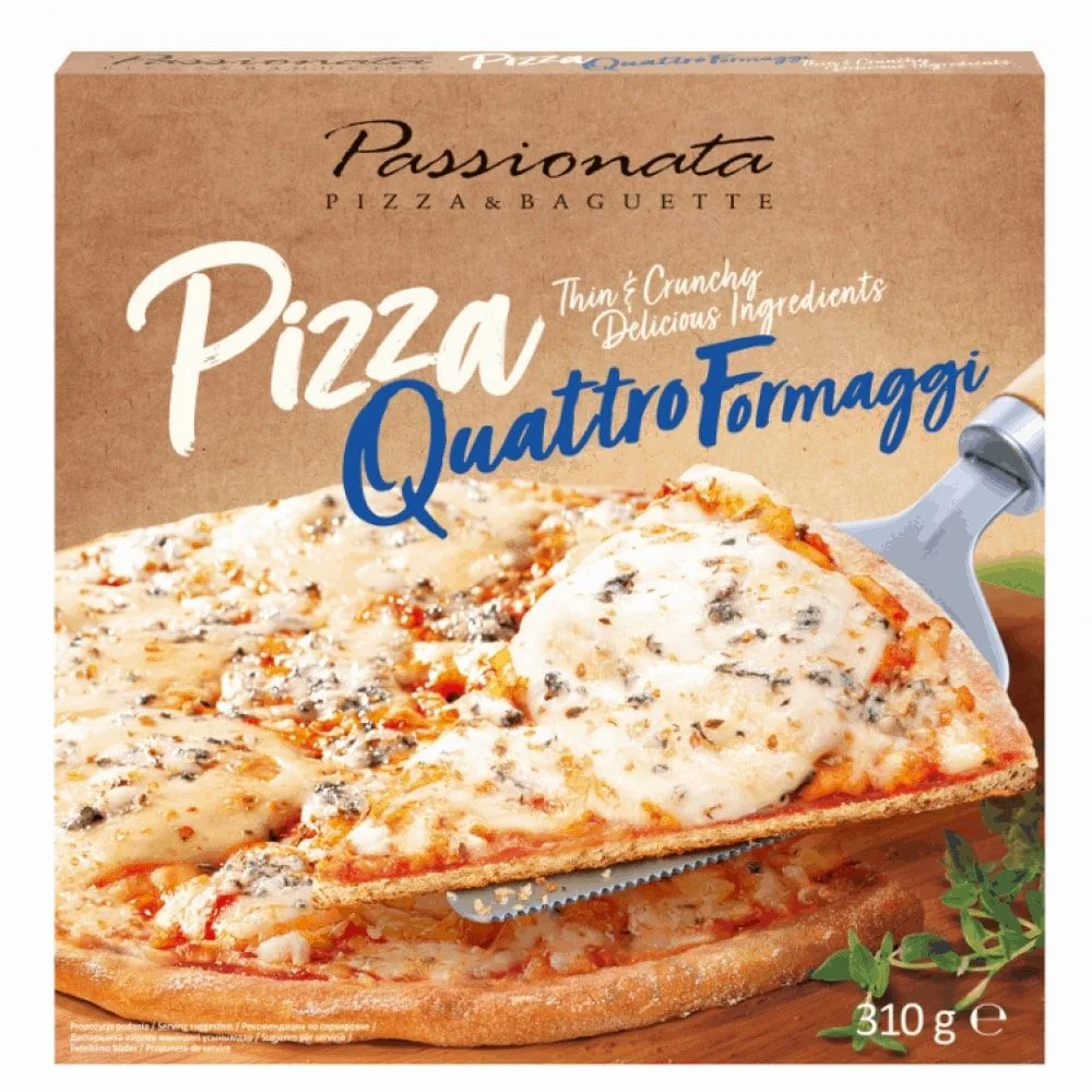 Пица Passionata четири сирена 0,320 Crunchy