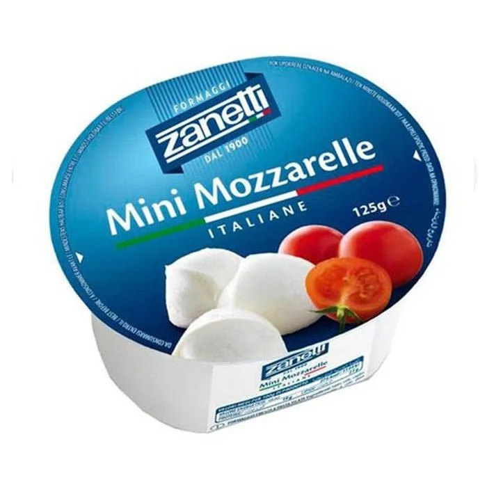 Моцарела мини чери 0,125 ZANETTI кутия