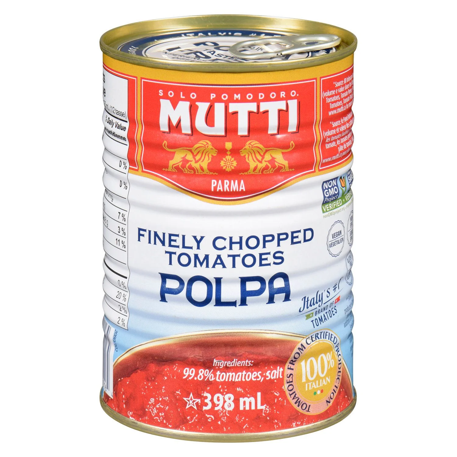 Домати на парченца 0,400 Mutti
