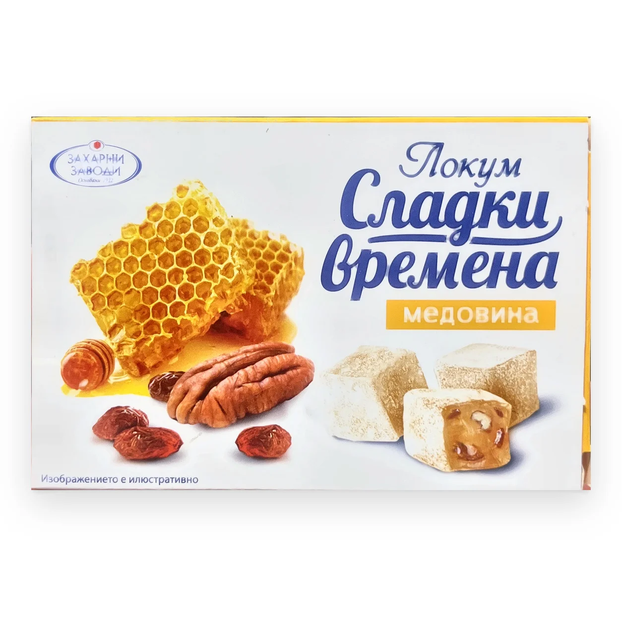 Локум Медовина орех и стафида 0,140 Захарни заводи