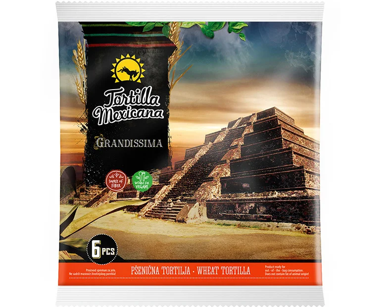 Тортила питки Mexicana Grandisima 6 бр. 0,390