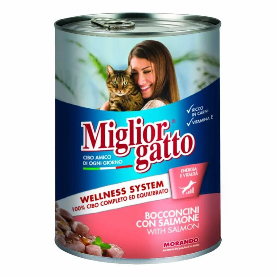 Котешка храна Сьомга 0,400 Miglior Gatto