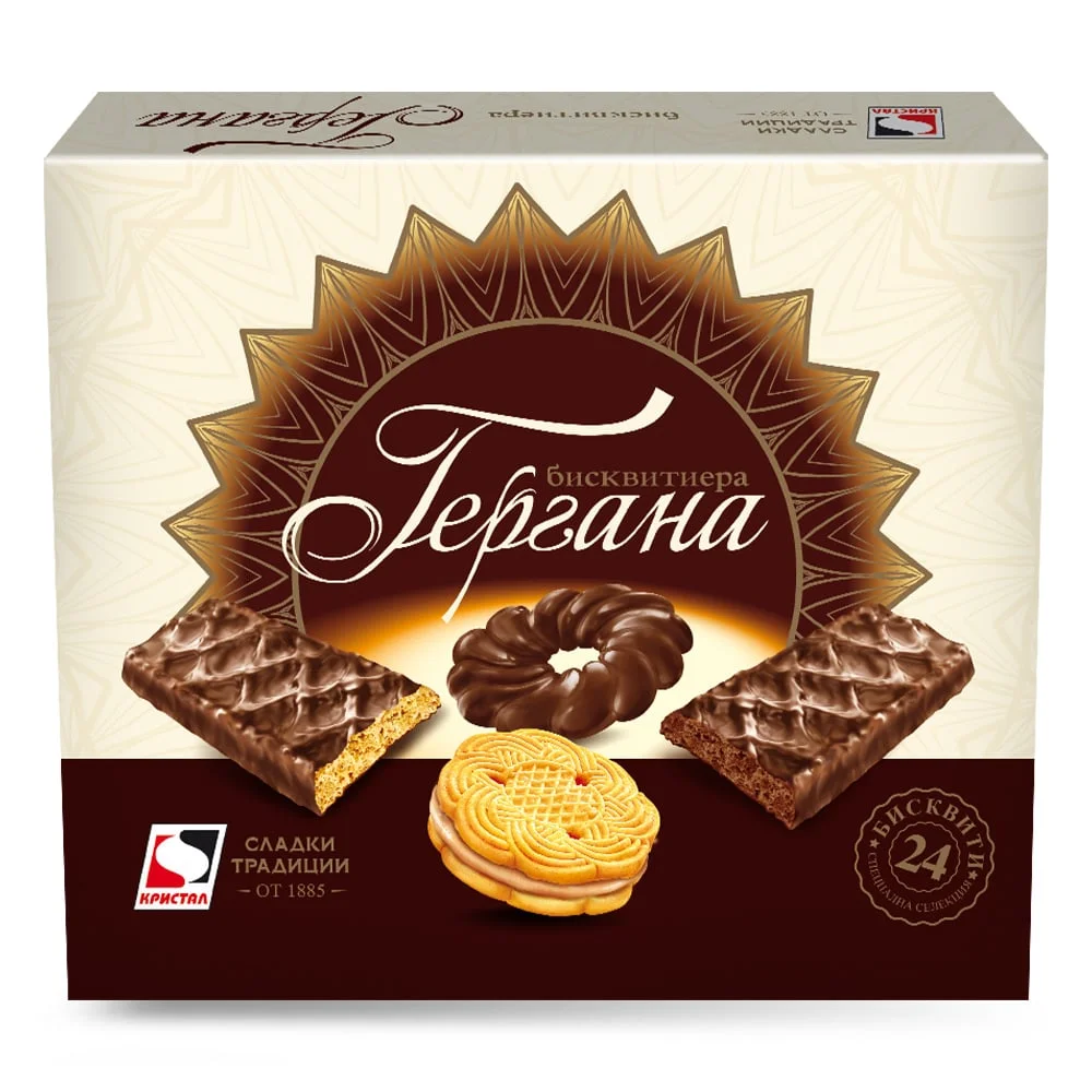 Бисквитиера Гергана асорти 0,290 Кристал