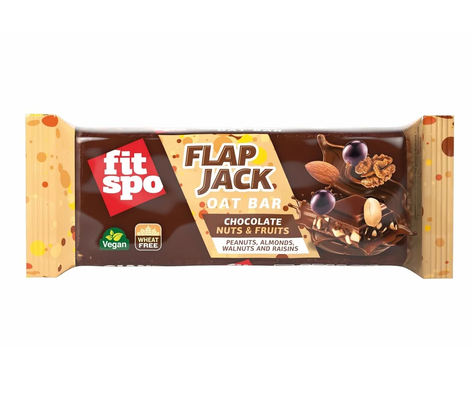 Протеинов бар Flap Jack с ядки и шоколад 0,090
