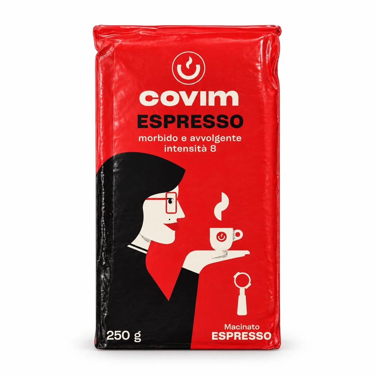 Кафе еспресо мляно 0,250 Covim