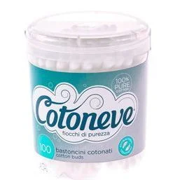 Клечки за уши цилиндрична кутия 100 бр. Cotoneve