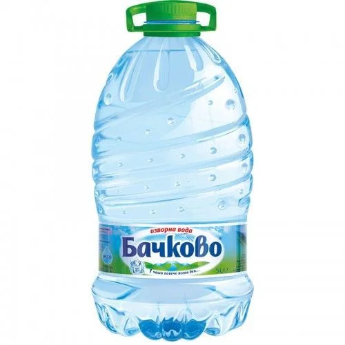 Бачково изворна вода 5 л.
