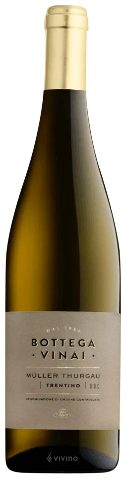 Бяло вино Muller Thurgau Bottega Vinai 0.750 Trentino