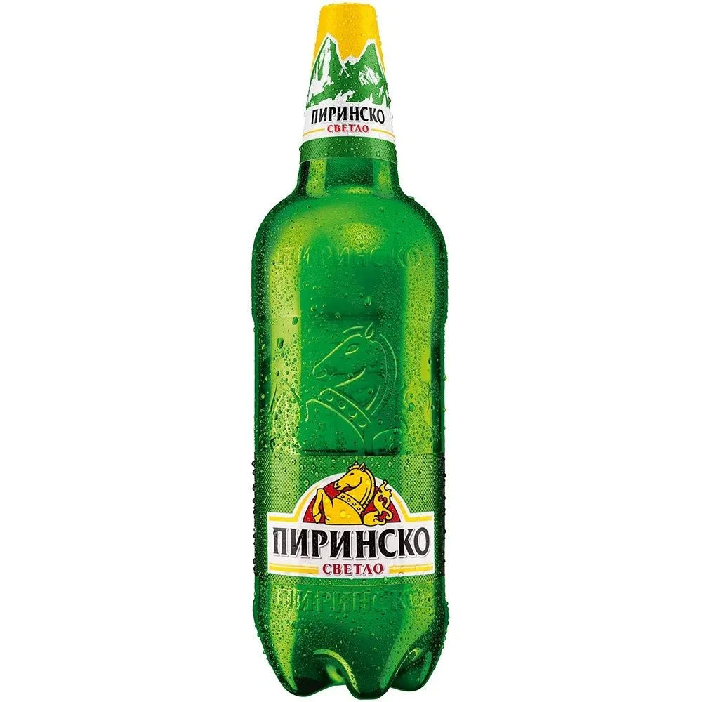 Бира Пиринско светло 1.2 л.