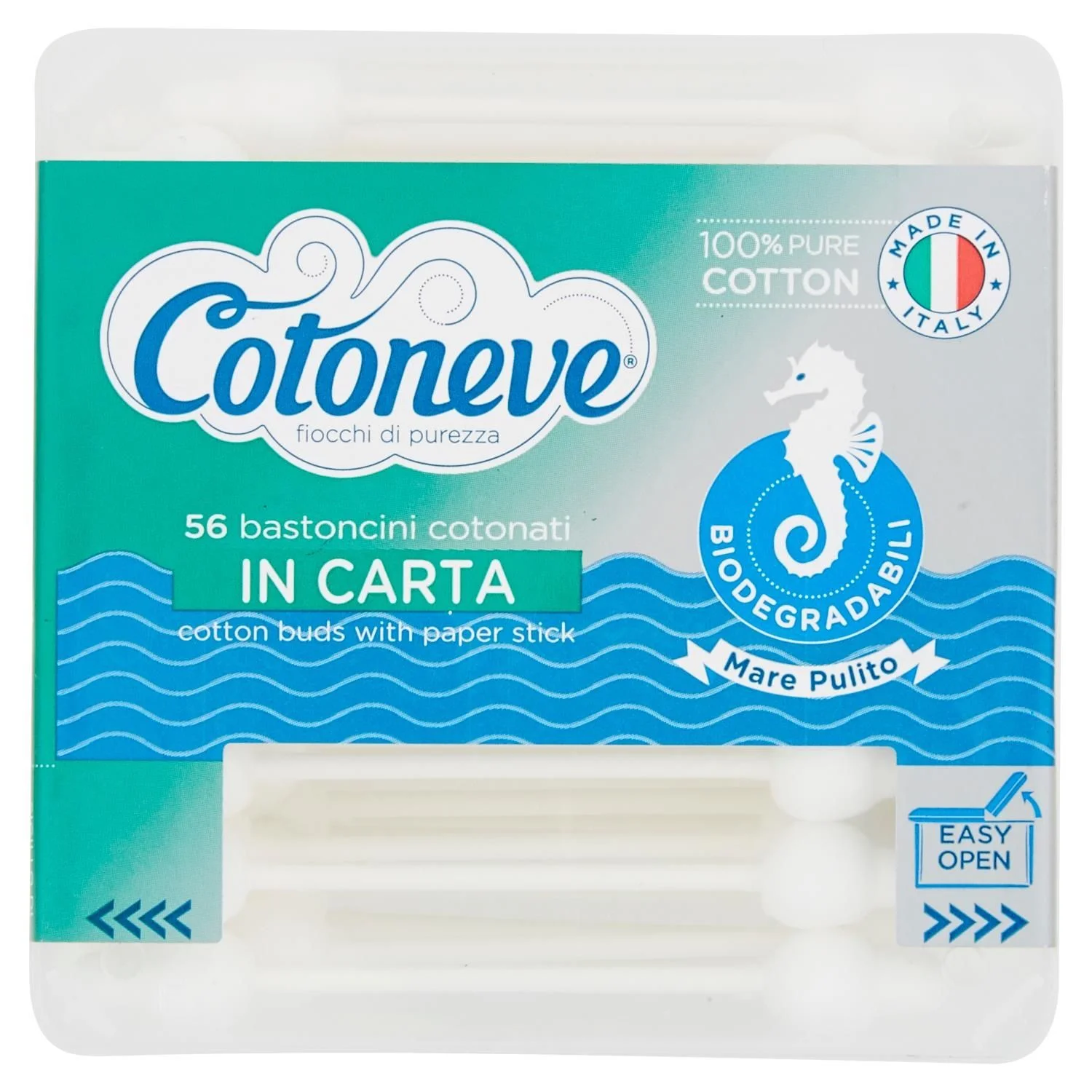 Клечки за уши биоразградими 56 бр. Cotoneve