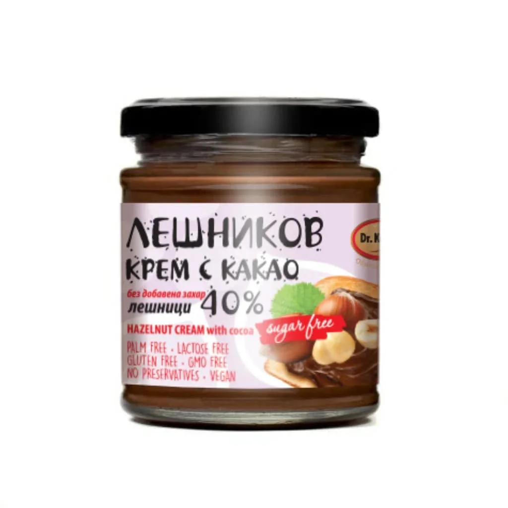 Крем лешников с какао 40% 0,200 Dr.Keskin