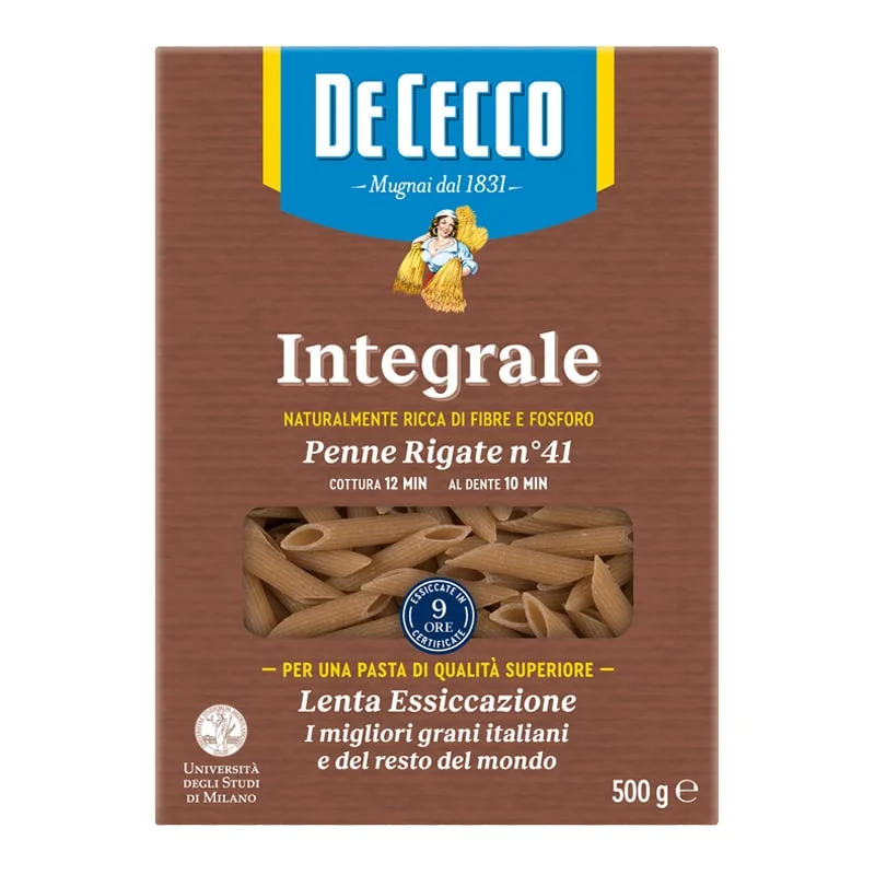 Пене ригате пълнозърнести 0.500 De Cecco
