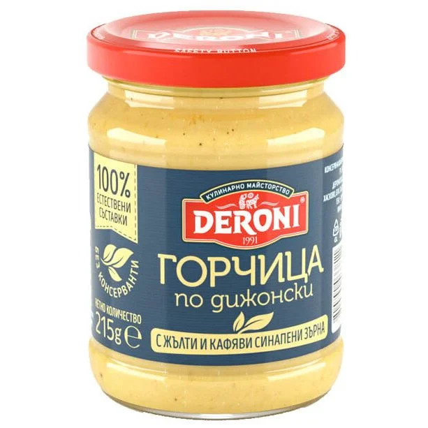 Горчица Дижонска 0,200 Дерони