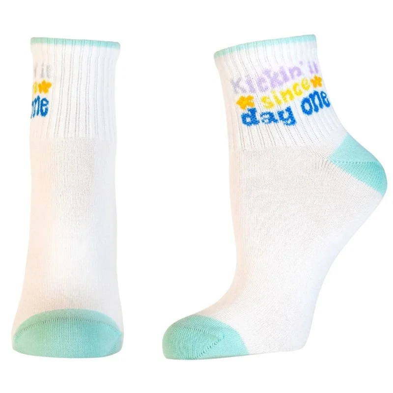Чорапи Happy Foot къс конч College Kicking Day памук 35-38 чифт