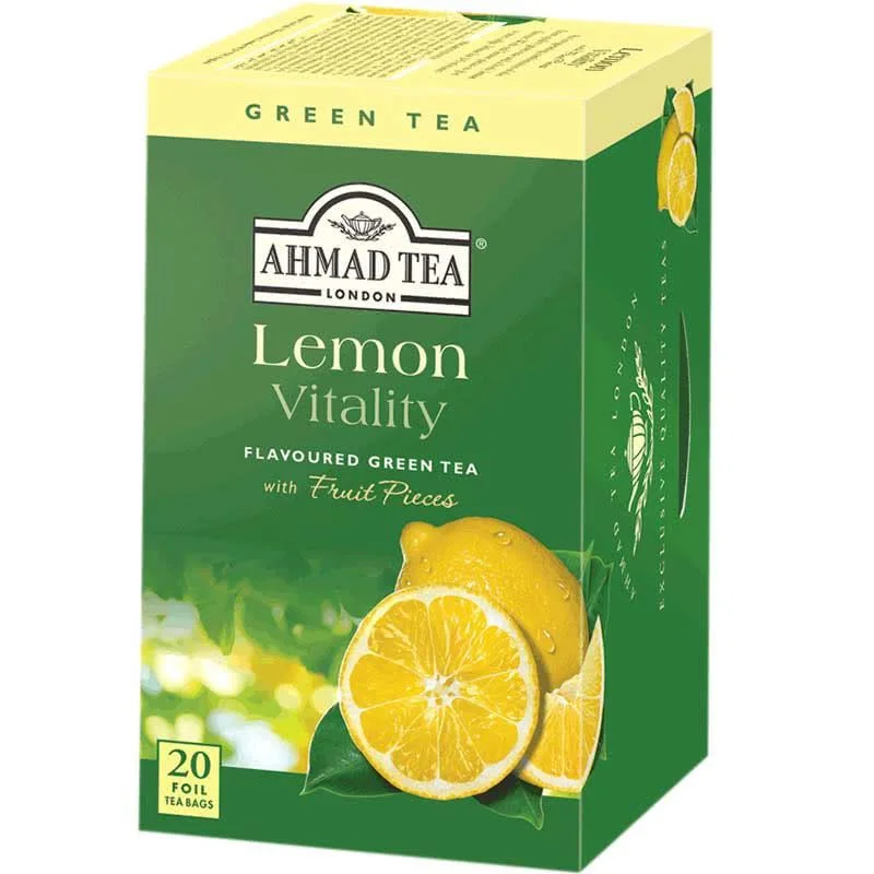 Чай Зелен Лимон  Ahmad tea 20 бр.