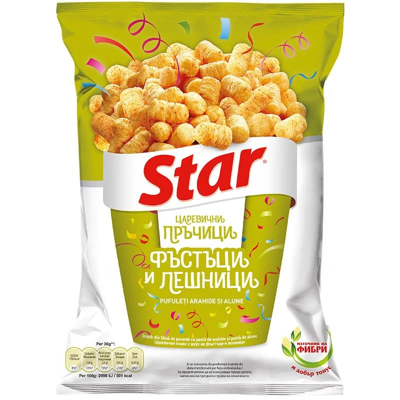 Стар снакс лешник и фъстък 0,080