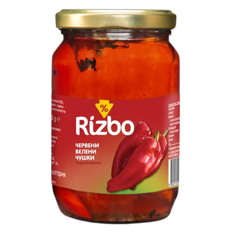 Печени чушки Ризбо 0,680