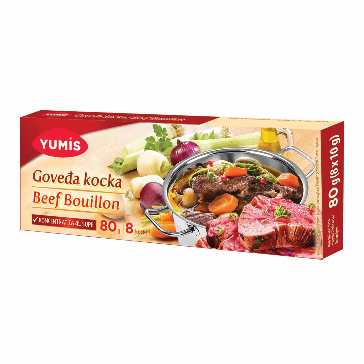 Yumis Телешки бульон 0,080