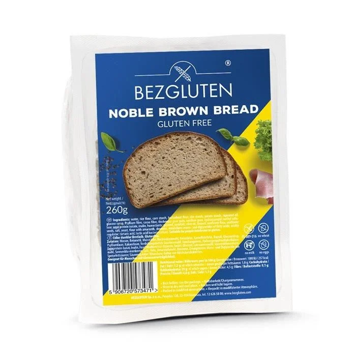 Хляб тъмен без глутен 0,260 Bezgluten