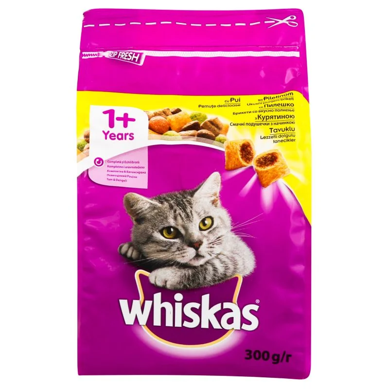 Whiskas Пиле с черен дроб  0,300