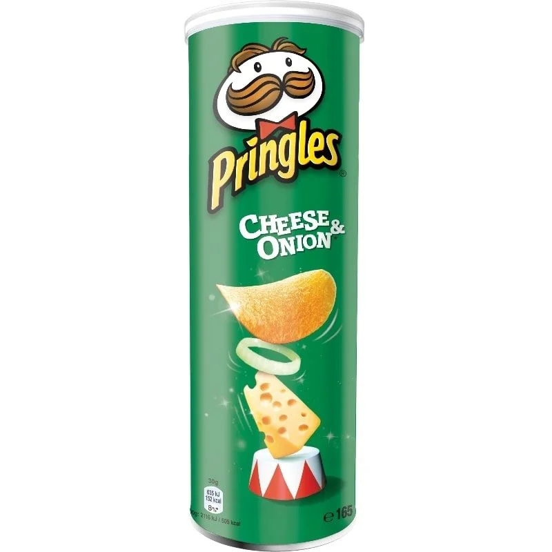 Чипс Pringles сирене и лук 0,165