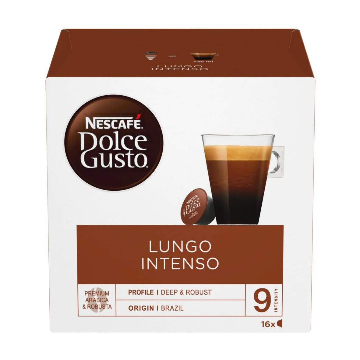 Nescafe Dolce Gusto Caffe Lungo intenso 16 бр.