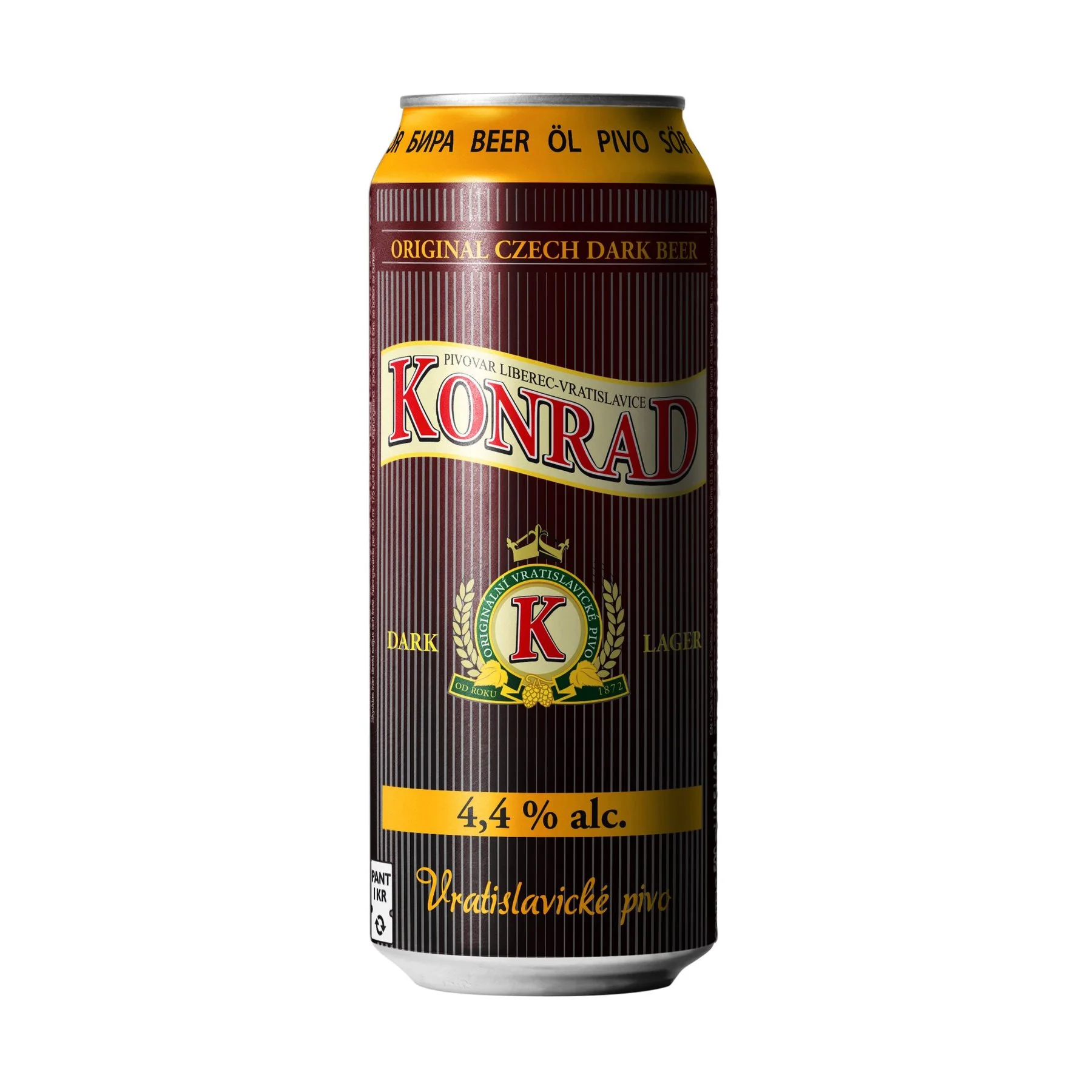 Бира Konrad тъмно кен 4,4%  0,500